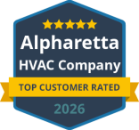 Alpharetta HVAC Company Top Customer Rated 2026